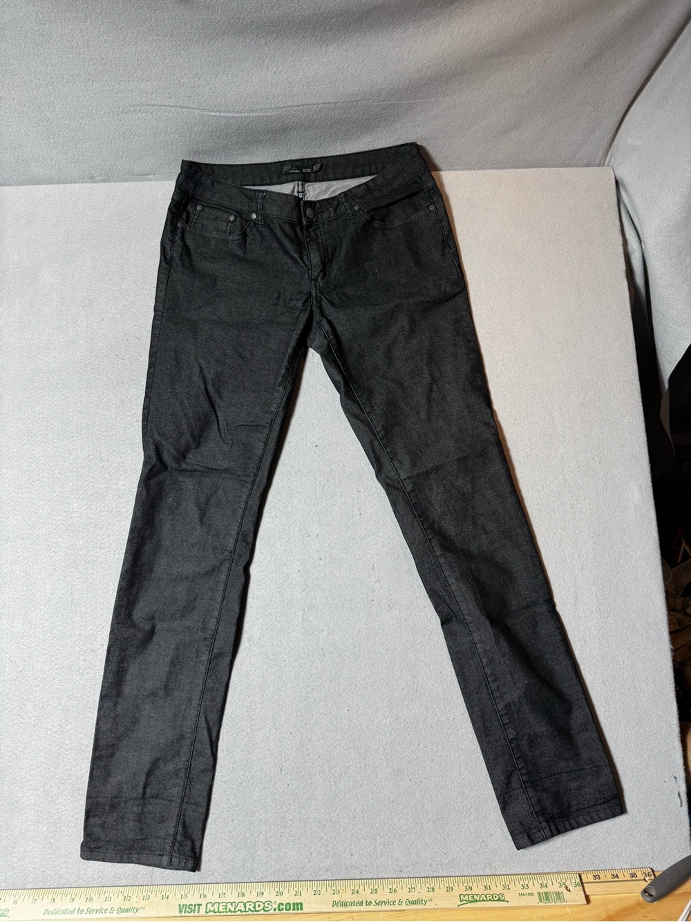 Prana Women’s Black Straight-Leg Jeans - Classic Everyday Style Size 10/30